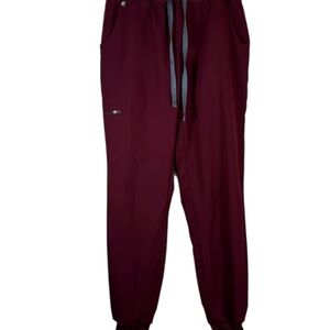 Figs Burgundy Scrub Set